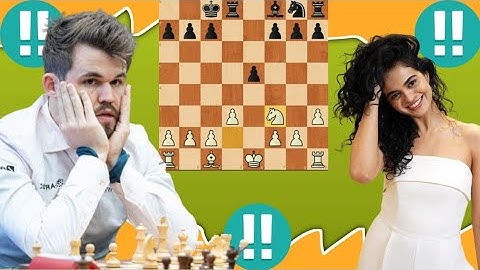 Crazy Tania Sachdev vs Magnus Carlsen 25