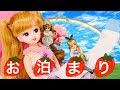人形 トイレ リカちゃん マイメロディ シナモロール【お泊まり】 ミニチュア リーメント 人形劇 子供向け おもちゃ Licca-chan Rika-chan