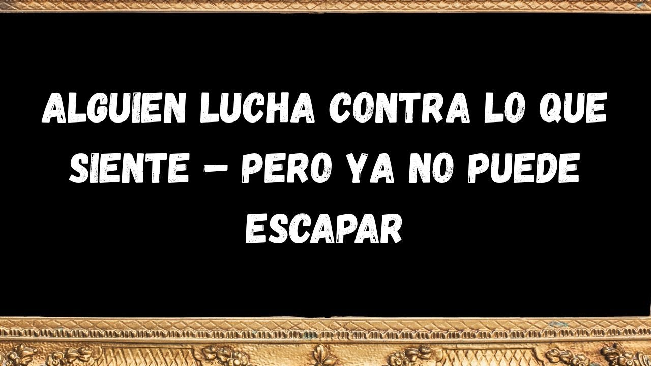 Alguien lucha contra lo que siente – Pero ya no puede escapar - YouTube