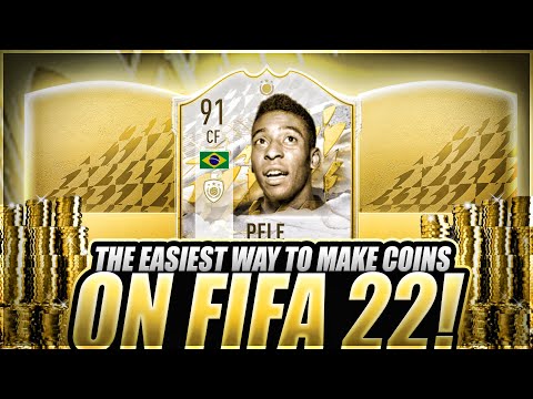 EASIEST WAY TO MAKE COINS ON FIFA 22! HOW TO MAKE 100K COINS NOW ON FIFA 22! BEST TRADING METHOD!!!!