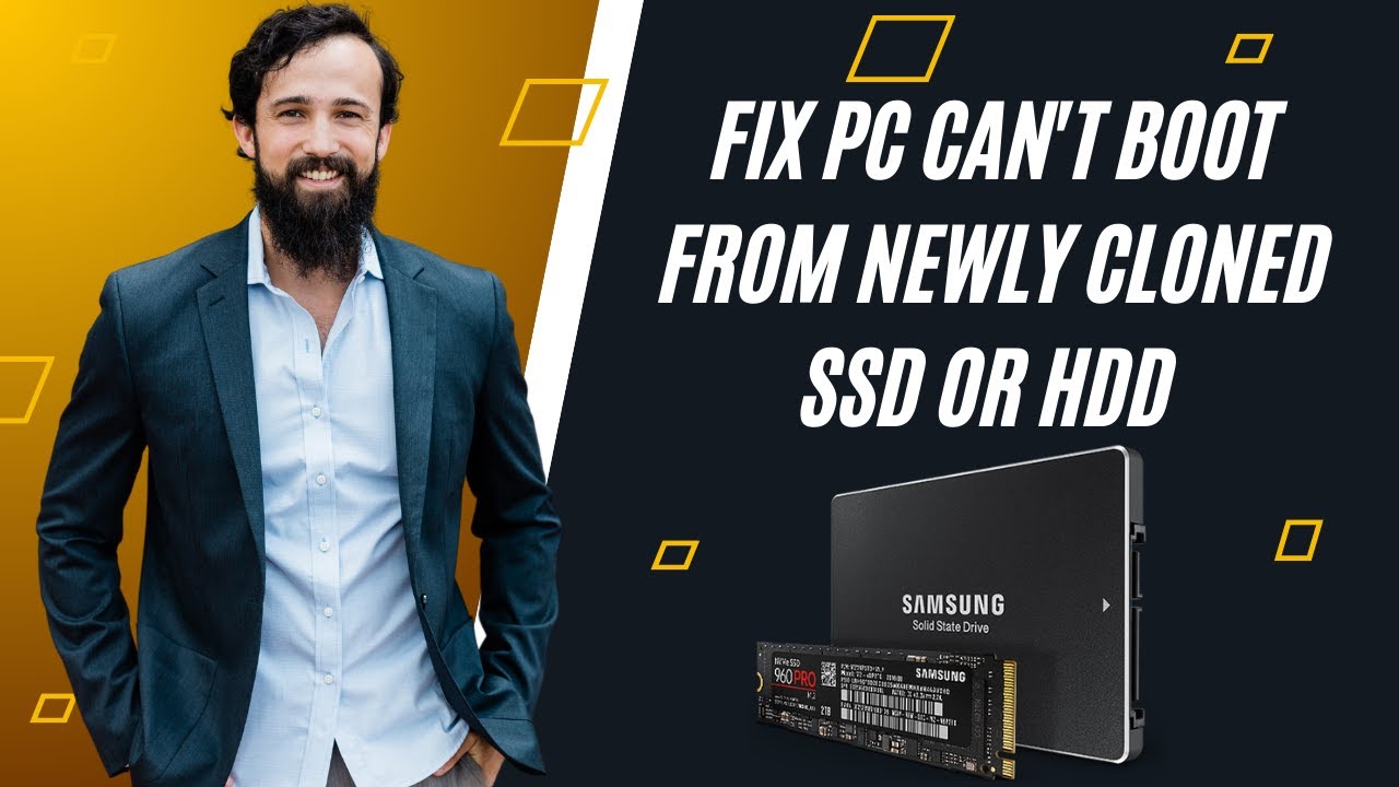 Fix PC Can't Boot From Newly Cloned SSD or HDD In Windows 11/10 - YouTube