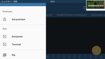 How to install pymysql in Pydroid 3  using Terminal Window || Swaroop2sky