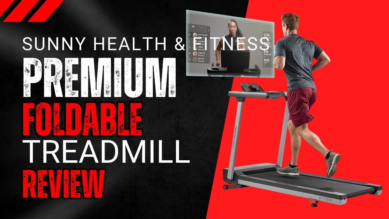 Sunny Health & Fitness Premium Foldable Treadmill Review