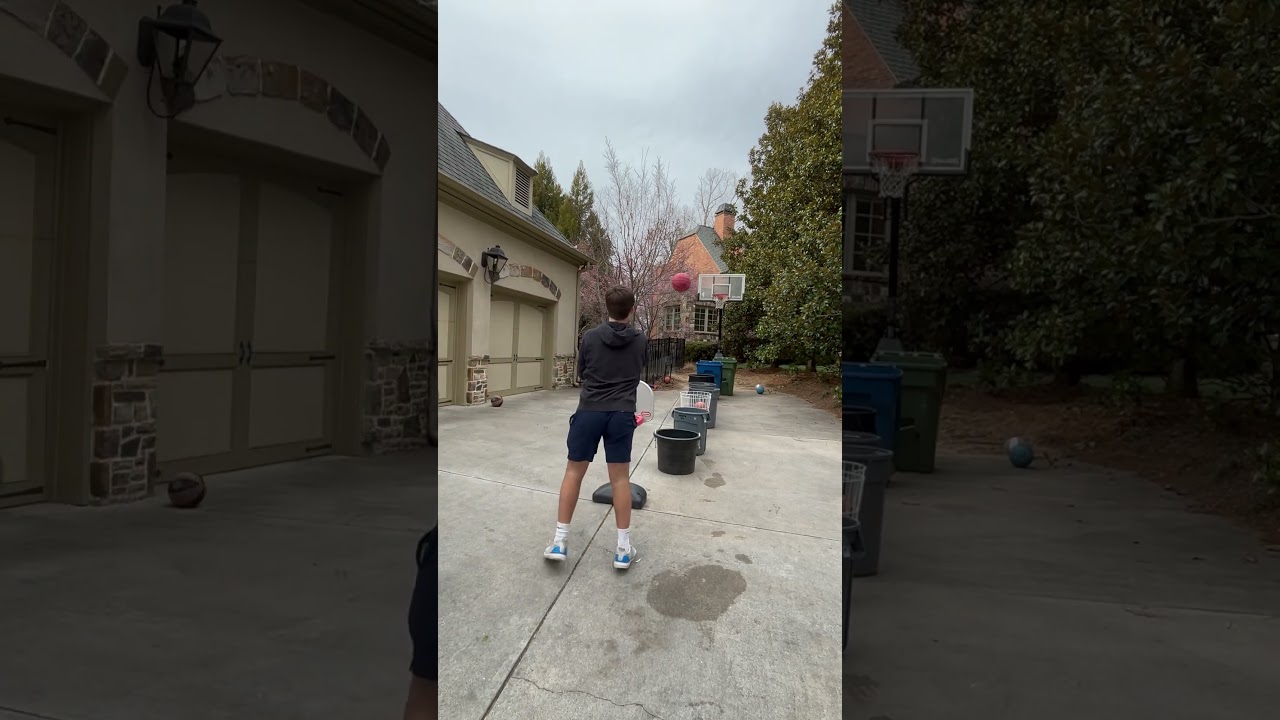 Which basketball shot is the hardest? #shorts