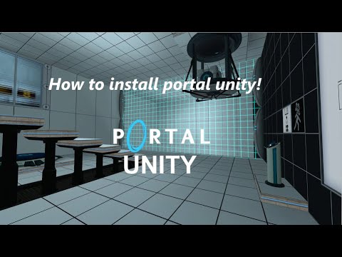 How to install Portal unity