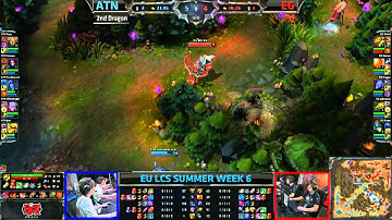 Alternate (ATN) vs Evil Geniuses (EG) || Tenerife Spain EU LCS Summer 2013 W6D2 || Full Game HD