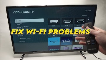 Onn Roku TV: How to Fix Wifi Internet Network Not Working