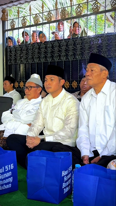 Tahlil akbar Haul Ke-516  Sunan Bonang Tuban