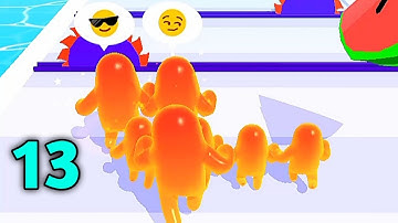 Join Blob Clash 3D : All levels gameplay