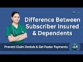 Are You Confused about who the Subscriber, Policyholder, Insured, and Dependents in the RCM process?
