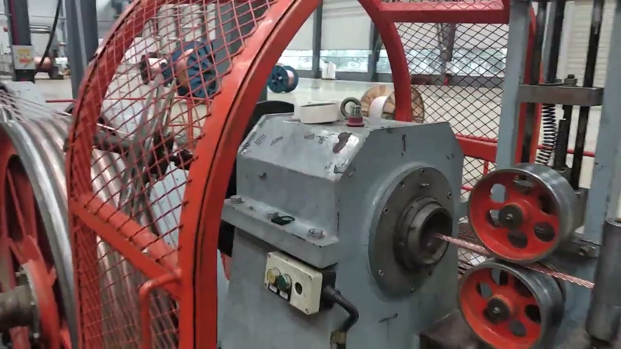 Qf-400/6+12+18 Cable Making Cage Type Stranding Machine for Opgw Cable