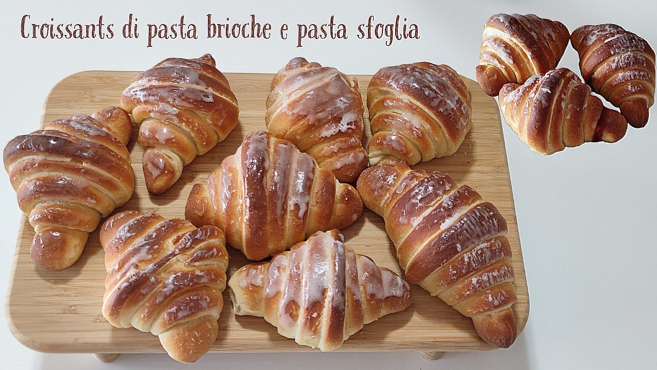 Unisci la pasta brioche alla pasta sfoglia e prepara croissant deliziosi!