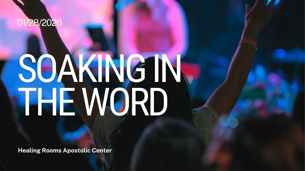 Soaking in God's Word | Mark 11:15 | 1/28/2026 - YouTube