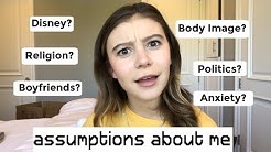 Assumptions About Me! | Inc / Dog With a Blog