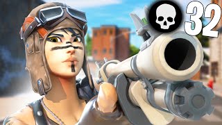 TILTED TOWERS IS BACK!! 32 KILL SOLO SQUAD AGGRESSIVE GAMEPLAY!!