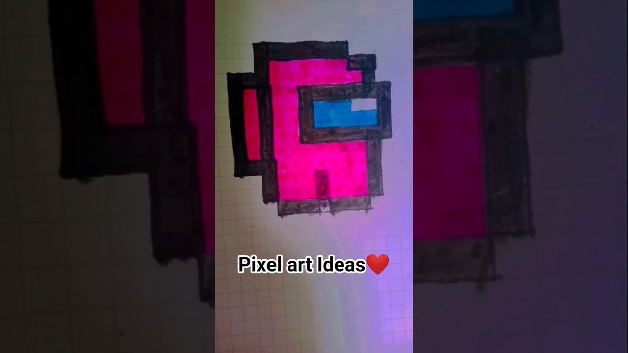 pixel pink Among Us ideas 