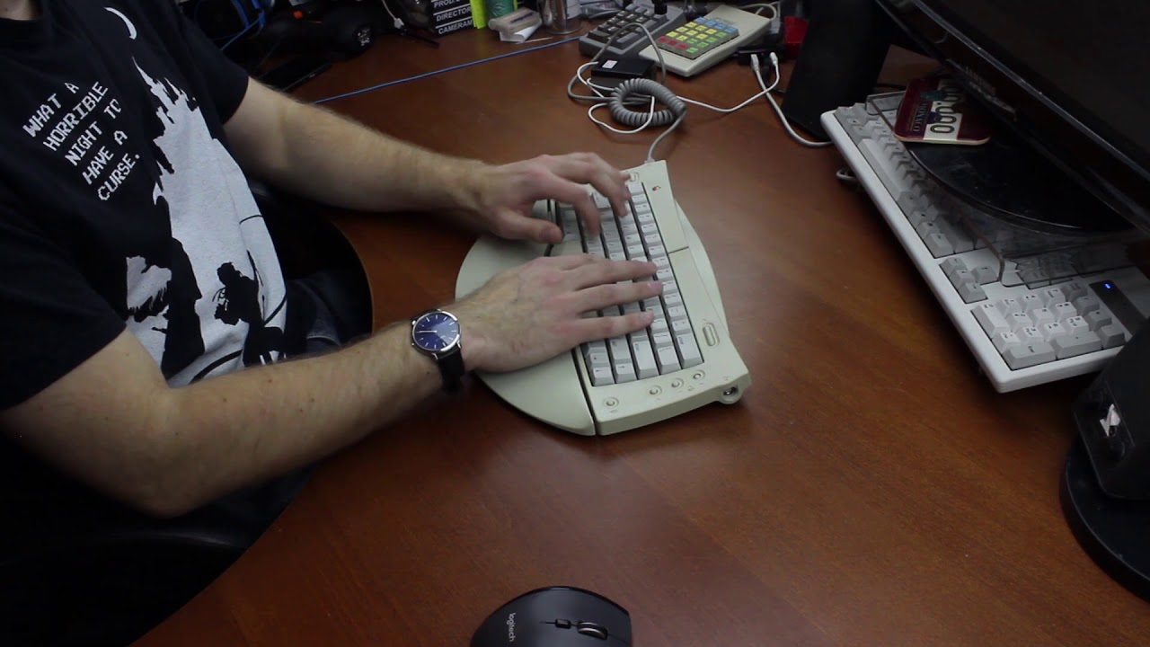 Typing Demo XL - Alps SKFR (Apple M1242 Adjustable Keyboard) (ASMR)