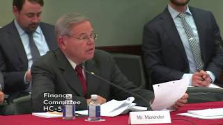 Menendez Grills JCT's Tom Barthold on Corporate Giveaways in GOP Tax Plan