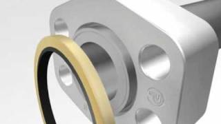 Parker - F37 Parflange Retaining Ring Verbindung