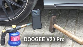 Rugged Smartphone - Doogee V20 Pro Test