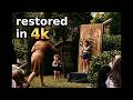 Knife-Thrower and Children (1950s) Restored in 4K | Strange Vintage Newsreel