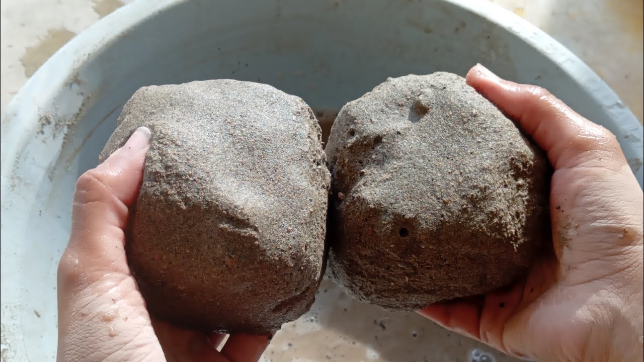 New// Pure Sand full dipping crumbling in tub🤎super dusty and satisfying✨