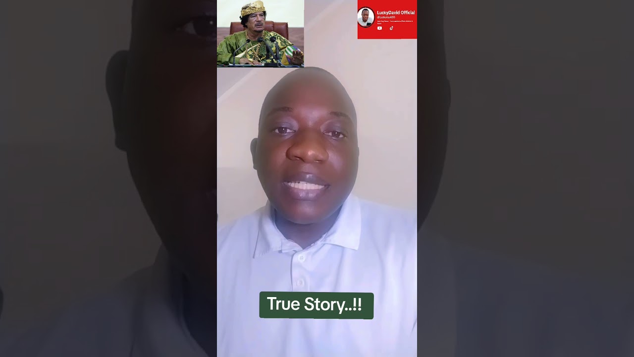 🚨 TRUE STORYLINE, Libya's Late Gadafi Was Worst For Whits Only Not Africa 🌍 🇺🇬 M7 Backed Today.... 