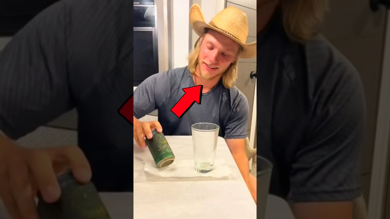 Er öffnete eine Sprite Dose aus dem Jahr 2008 🤯 