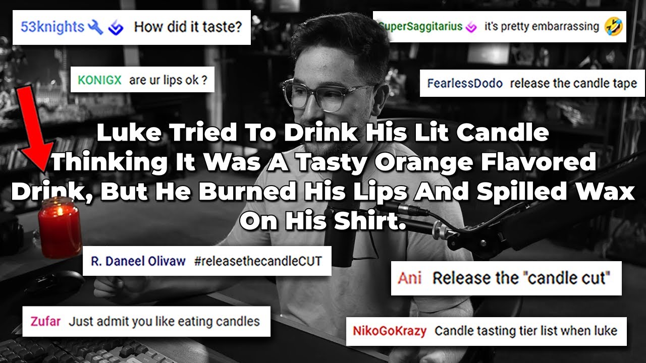 Люк раскрывает правду о скандале со свечой...