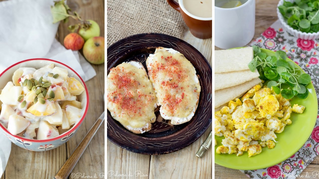 COLAZIONE senza NICHEL 3 idee, Ricette FACILI e VELOCI