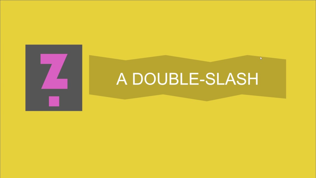 Learn to code: 10. What iZ a Double Slash? - #HTML #Canvas #JavaScript ...