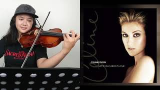 Duet With Celine Dion  To Love You More violincover violinfiller