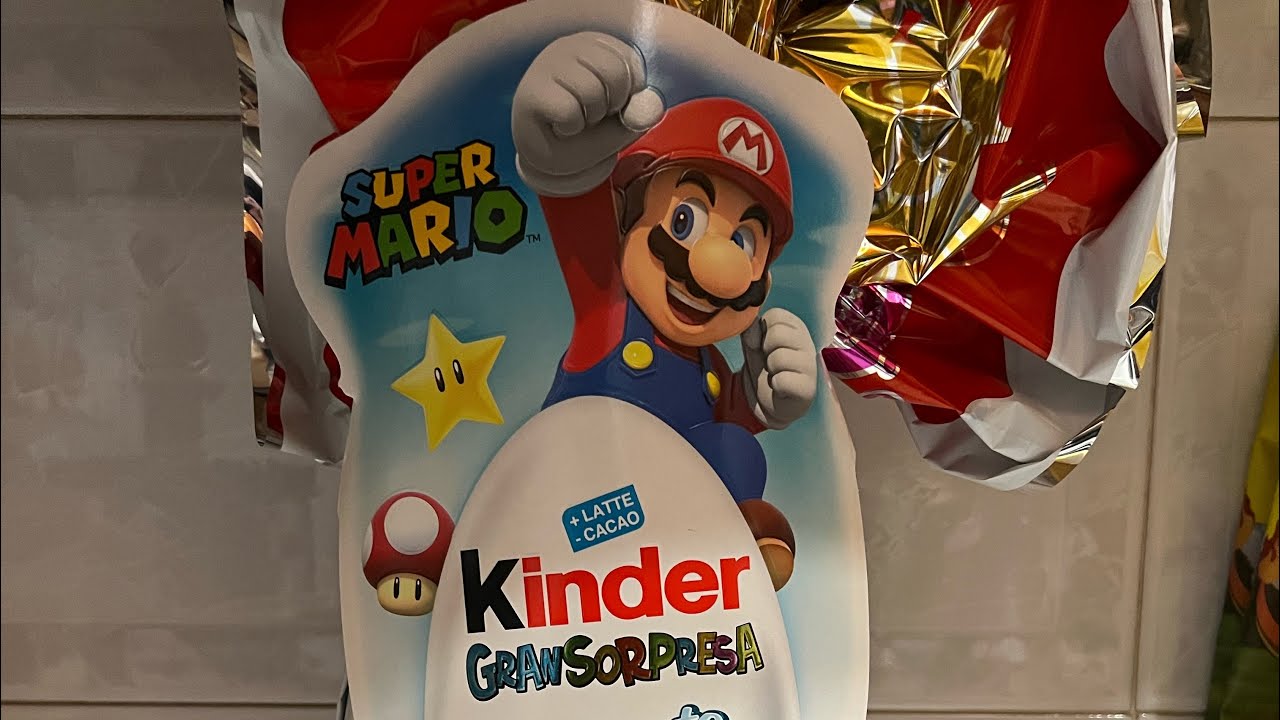 Kinder Pasqua 2022 - Super Mario SECONDO SPACCHETTAMENTO!