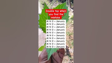 Double Tap When You Find The Mistake:Epi-366.Try Your Skills! #shorts #puzzlegame #brainteasers