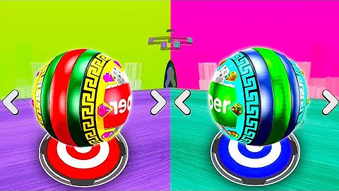 ⛔⚽Going Balls Game Vs Reverse Video Gameplay iOS,Android New Update Mobile Game Part 713