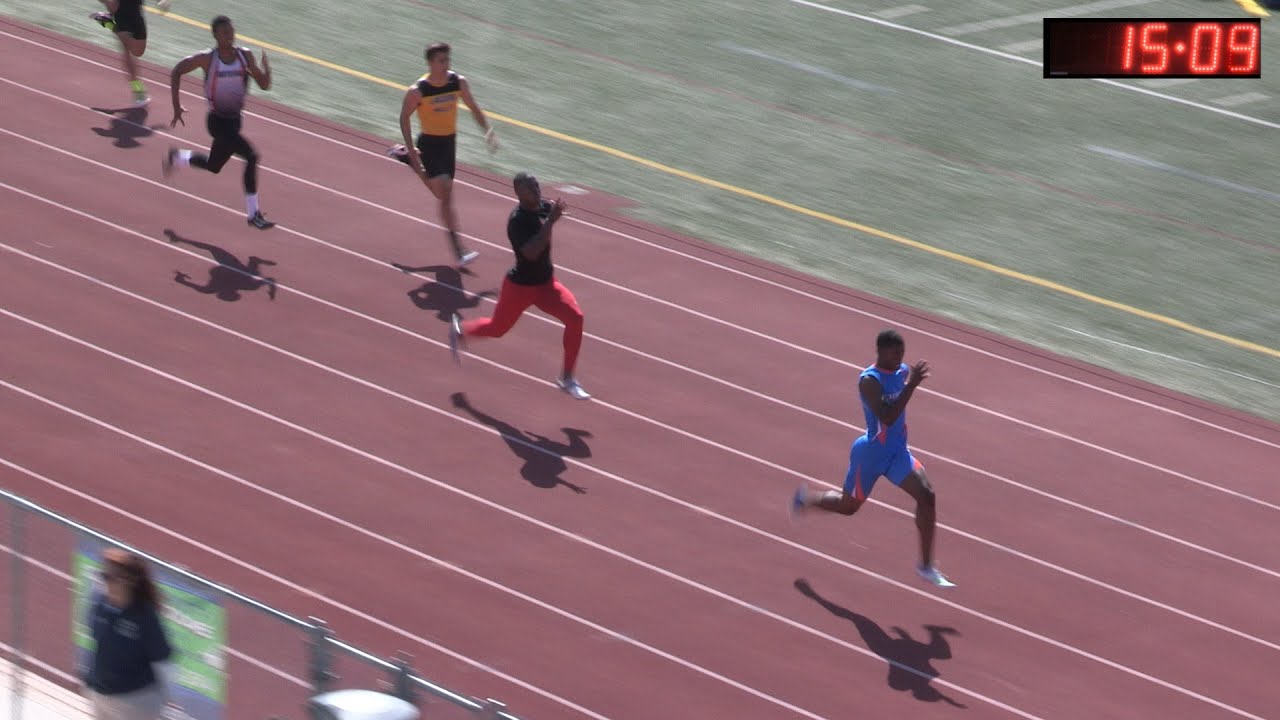 2016 TF – CIF-SS D3 Prelims – Boys 200M Dash (6 Heats)