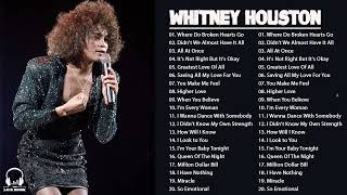 1 Hours of Greatest Hits 2023 With Whitney Houston| Whitney Houston Best Song Ever All Time