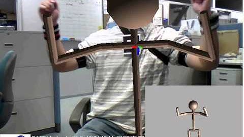 Motion tracking of arms with 9-axis sensor
