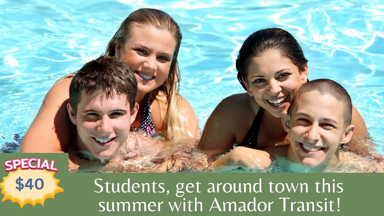 Amador Transit Summer Youth Pass 2025