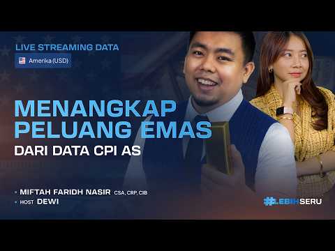 LIVE STREAMING: Inflasi AS Siap Bikin Gold Volatile!