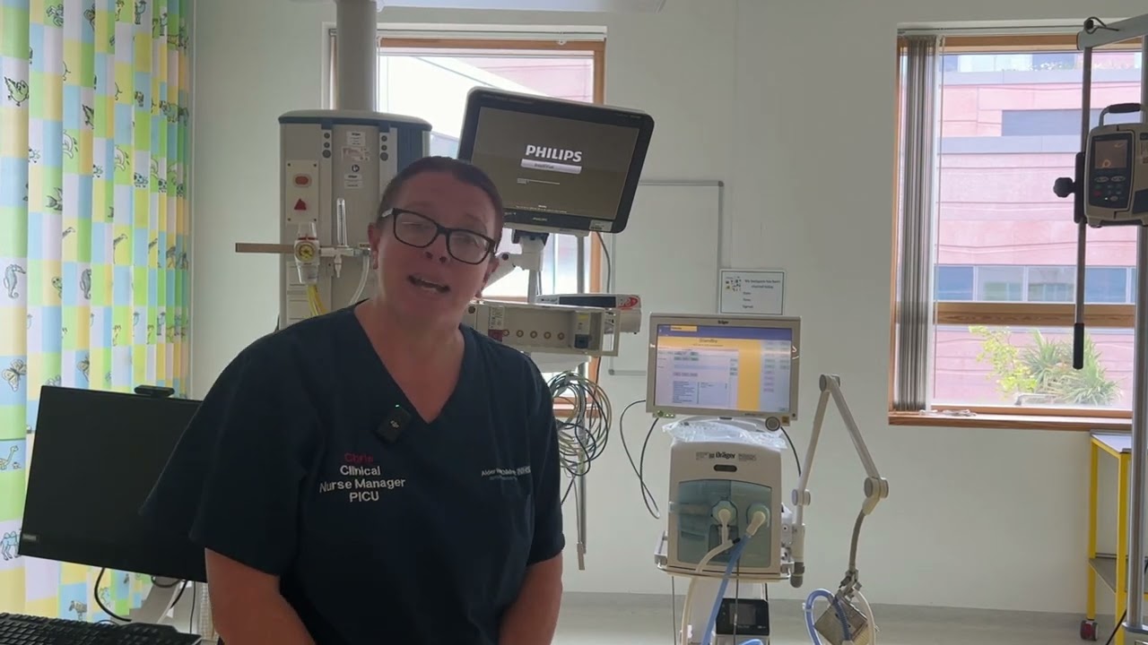 Intensive Care Unit (ICU) Patient Bed Area at Alder Hey