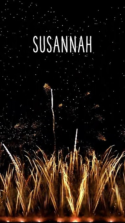 BON ANNIVERSAIRE SUSANNAH !