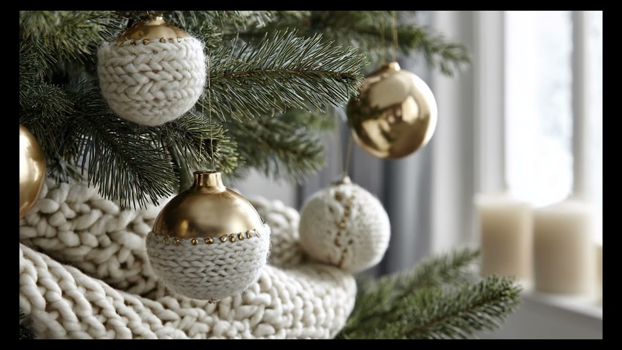 Эстетические идеи для рождественской елки и декора The Row | Элегантный праздничный минимализм