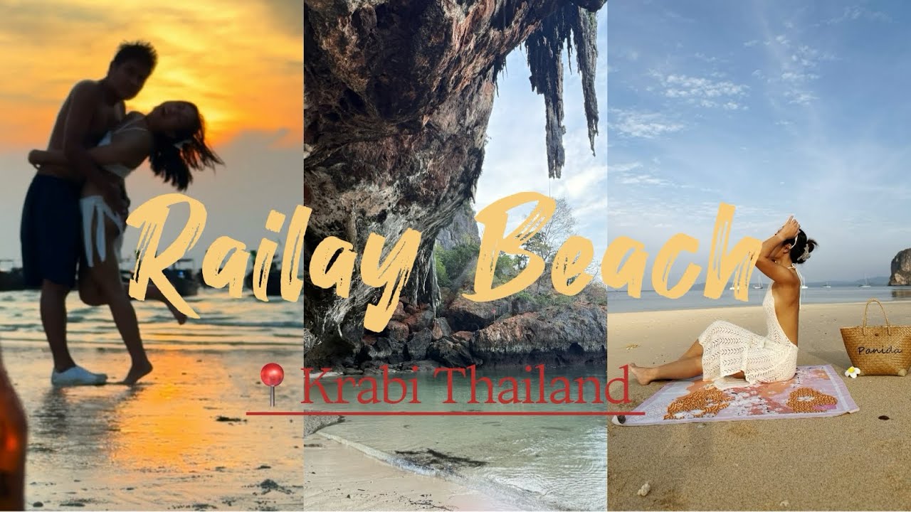 นอนไร่เลย์ 1 คืน หาดที่ต้องเดินทางด้วยเรือเท่านั้น#phiphiislands #กระบี่ #อ่าวนาง #railay #เกาะพีพี 