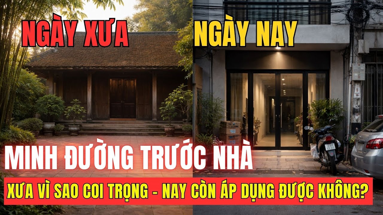 Xưa Vì Sao Coi Trọng Minh Đường Trước Nhà? Nay Còn Áp Dụng Được Không? | Phong Thủy Cổ Xưa
