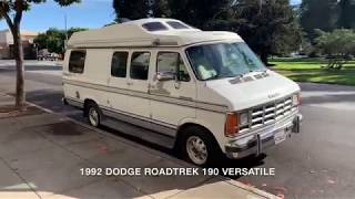 1992 Dodge Roadtrek 190 Versatile  Tour of Interior