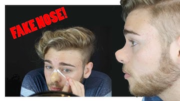 How To Make A Fake Nose - Nose and Scar Wax Tutorial
