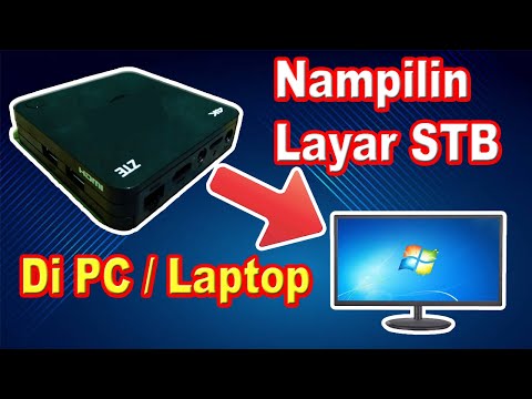 CARA MENGHUBUNGKAN STB INDIHOME KE LAPTOP DENGAN KABEL HDMI - CARA MENAMPILKAN STB DI LAPTOP