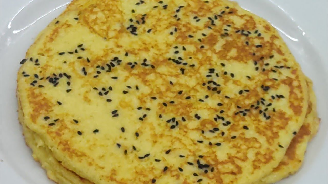 خبز كيتو دايت بالمقلاة بدون دقيق ولاسيليوم لكل انواع الرجيم والمرضى السكر ولوكارب وحساسية القمح 👍👌