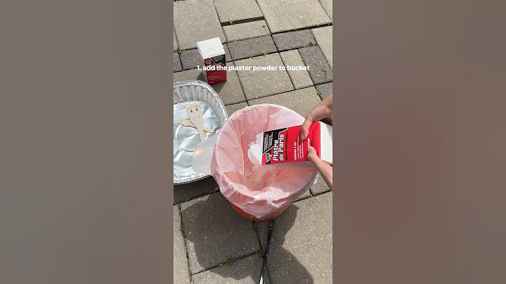 MIX & MAKE a plaster board in 4 steps! 🤎 #pottery #ceramics #ceramic #functionalpottery #plaster